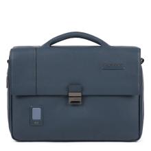 Piquadro Cartella Porta PC Akron 15.6" Esp. Blu - 1