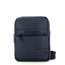 Piquadro Borsello gommato Piccolo Blu - 1