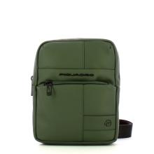 Piquadro Borsello gommato Piccolo Verde - 1