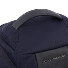 Piquadro Borsone da viaggio a Zaino Brief Blu - 11