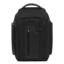 Piquadro Borsone da viaggio a Zaino Brief Nero - 1