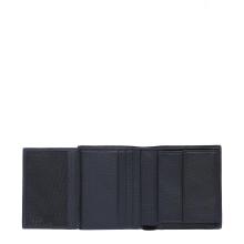 Piquadro Portafoglio Verticale Than Nero - 4