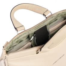 Piquadro Cartella Than Porta PC 14" Beige - 5