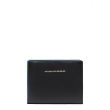 Piquadro Portafoglio Blue Square compatto Nero - 1