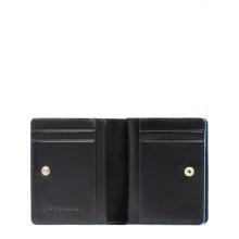 Piquadro Portafoglio Blue Square compatto Nero - 2