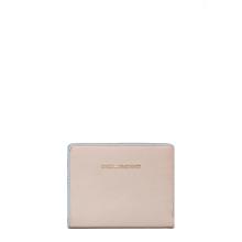 Piquadro Portafoglio Blue Square compatto Rosa2 - 1