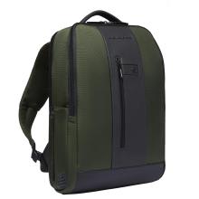 Piquadro Zaino Porta PC Brief 2 15.6 in tessuto riciclato - 2