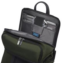 Piquadro Travel Laptop Backpack Brief 15.6" Verde2 - 6