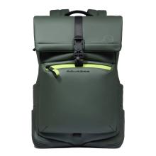 Piquadro Laptop Backpack 14" Corner 2.0 Verde - 1
