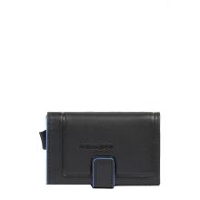 Piquadro Porta Carte in metallo Atlas Nero - 1