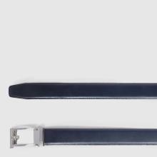 Piquadro Cintura in pelle con ghiera Blu - 2