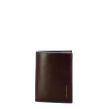 Piquadro Portafoglio uomo verticale Blue Square Mogano - 1