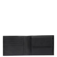 Piquadro Portafoglio con portamonete RFID Nero - 3