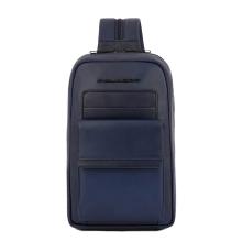 Piquadro Monospalla Porta Tablet Mini Finn Blu - 1