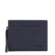 Piquadro Pochette RFID Porta Tablet Paavo Blu - 1