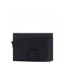 Piquadro Porta Carte con sliding system Tiger Nero - 1