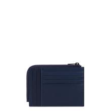 Piquadro Bustina portamonete Tiger Blu - 2