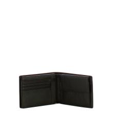 Piquadro Portafogli uomo con portamonete Nero - 3