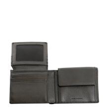 Piquadro Portafoglio con portamonete Nero - 4