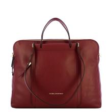 Piquadro Circle 15" Bordeaux Laptop Briefcase - 1