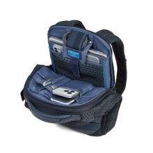 Piquadro Zaino Hexagon Porta PC 14.0 Blu - 6