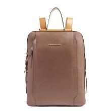 Piquadro Zaino Cicle Porta PC 15.6" Marrone Beige - 1