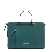 Piquadro Circle 15.6" Ottanio Avio Laptop Briefcase - 1