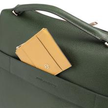 Piquadro Borsa Porta PC Patricia 14.0 Verde - 4