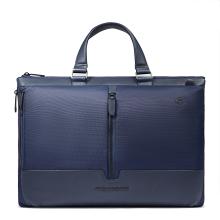 Piquadro Cartella Espandibile Marcel Porta PC 15.6 Blu - 1