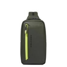 Piquadro Monospalla Corner 2.0 Verde - 1