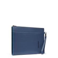 Piquadro Pochette Blue Square Blu - 2