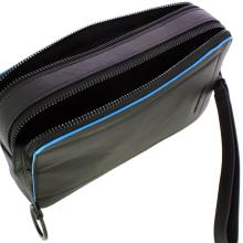 Piquadro Pochette Uomo Blue Square Nero - 4