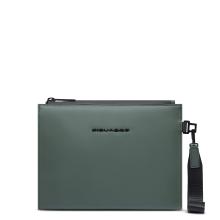 Piquadro Pochette Corner 2.0 Verde - 1