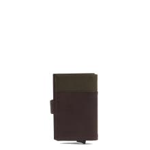 Piquadro Porta Carte Sliding System Harper Verde Testa di Moro - 2