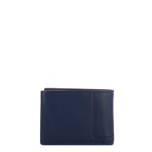 Piquadro Portafoglio Atlas con portamonete Blu - 2