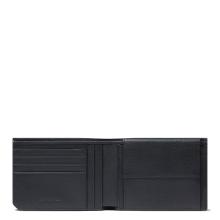 Piquadro Portafoglio con portamonete RFID Russel Nero - 3