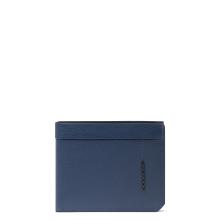 Piquadro Portafoglio con porta ID RFID Russel Blu - 1
