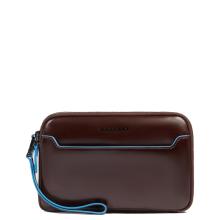 Piquadro Pochette da polso Blue Square Mogano - 1