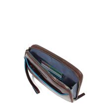 Piquadro Pochette da polso Blue Square Mogano - 4