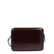 Piquadro Pochette con chiusura con impronta digitale Blue Square Mogano - 3