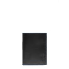 Piquadro Portafoglio uomo verticale Blue Square Nero - 1