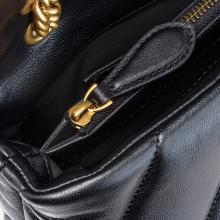 Pinko Borsa a tracolla Big Love Puff Maxi Quilt Nero Antique Gold - 5