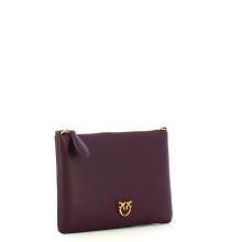 Pinko Pochette Flat Love Simply Rosso Granata Antique Gold - 2