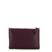 Pinko Pochette Flat Love Simply Rosso Granata Antique Gold - 3