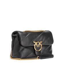 Pinko Borsa a tracolla Love Puff Nero Antique Gold - 2