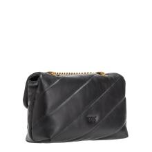 Pinko Borsa a tracolla Love Puff Nero Antique Gold - 3