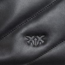 Pinko Borsa a tracolla Love Puff Nero Antique Gold - 5