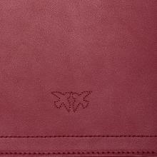Pinko Borsa a tracolla Love One Classic Dark Red Antique Gold - 5