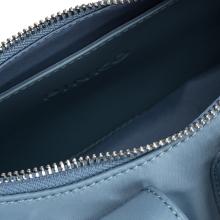Pinko Borsa a spalla Cargo Cool Blue Shiny Nickel - 6