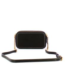 Pinko Camera Case Carrie Mini Nero Antique Gold - 3